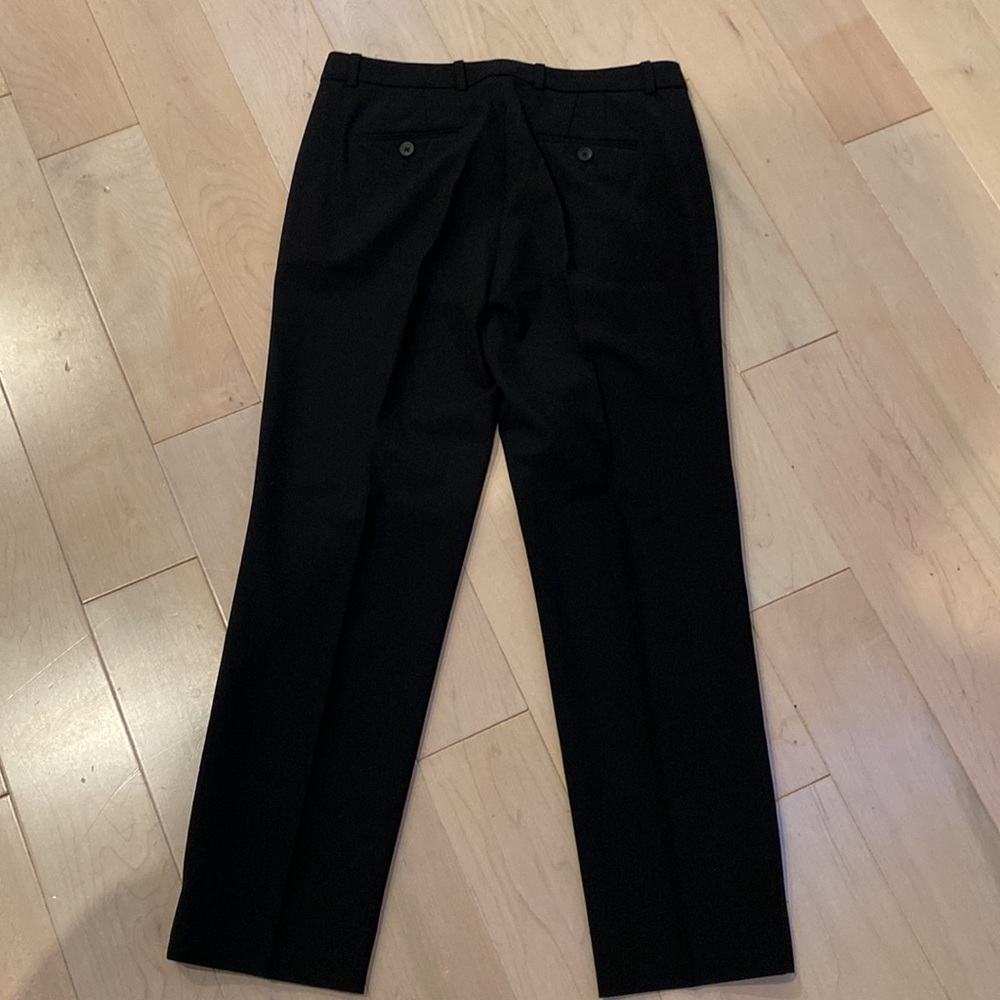 J.Crew Tollegno Italian thin wool stretch black dress pants - Picture 11 of 12